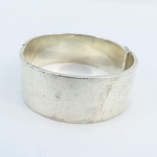 実際に弊社で買取させて頂いたGUCCI/グッチ 925 シルバー ブレスレット/バングルの画像 4枚目