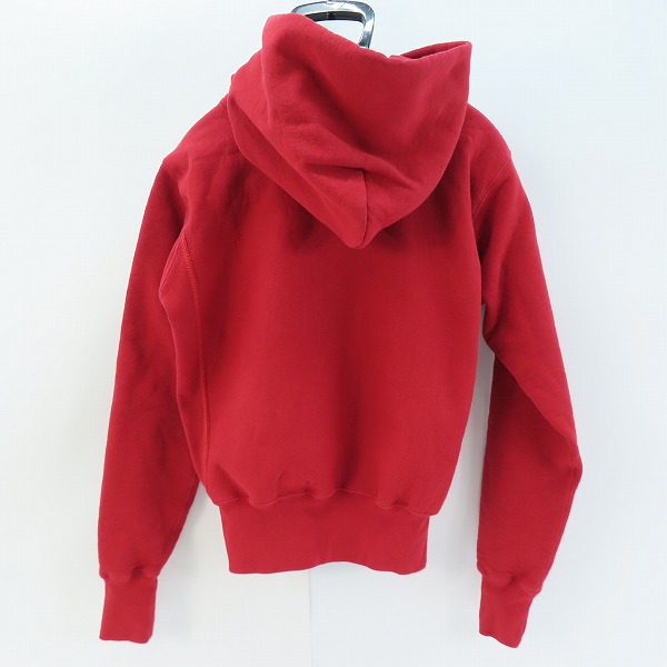 実際に弊社で買取させて頂いたChampion/チャンピオン USC REVERSE WEAVE sweat parka リバースウィーブ スウェット パーカー 赤単タグ 復刻 Mの画像 1枚目