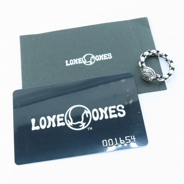実際に弊社で買取させて頂いた 【ギャラ付き】LONE ONES/ロンワンズ ミニシルクリンク＆ネストリング 16号の画像 9枚目