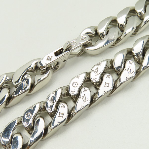 実際に弊社で買取させて頂いたLOUIS VUITTON/ルイヴィトン コリエ・LVチェーンリンクス チェーンネックレス M69987