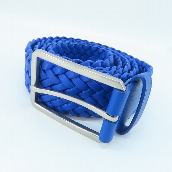 実際に弊社で買取させて頂いたBOTTEGA VENETA/ボッテガヴェネタ イントレチャート レザーベルト 657146 v0rt1