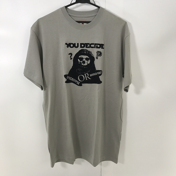 実際に弊社で買取させて頂いたUNDER COVER ISM/アンダーカバーイズム 02SS スカルプリント 半袖 Tシャツ/L