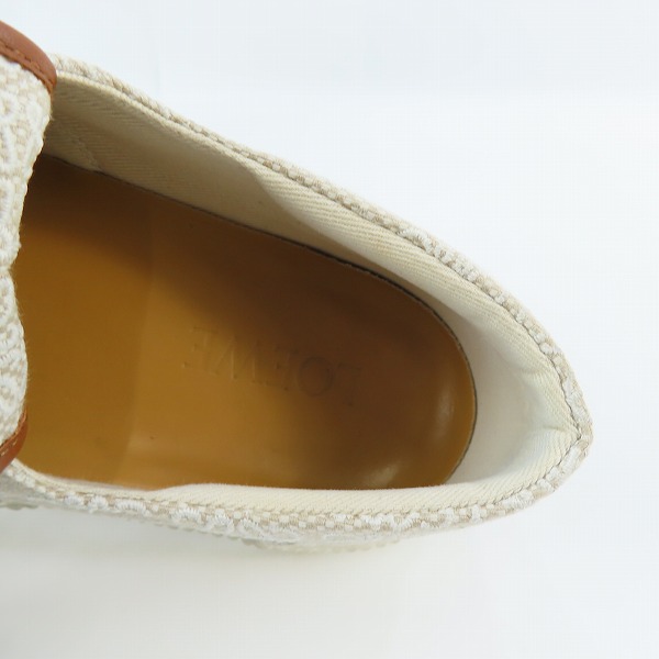 実際に弊社で買取させて頂いたLOEWE/ロエベ フラップ アナグラム スニーカー/38の画像 4枚目