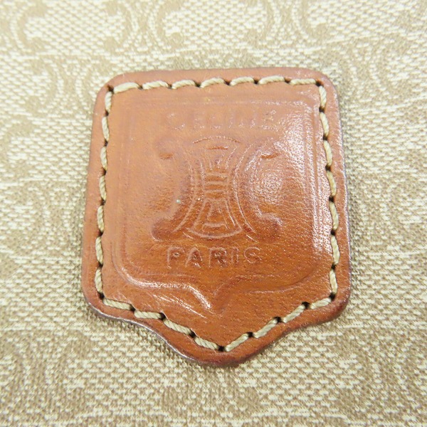 実際に弊社で買取させて頂いたCELINE/セリーヌ ロゴ マカダム柄 クラッチバッグの画像 4枚目