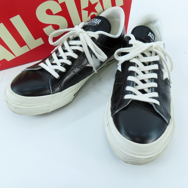 実際に弊社で買取させて頂いたCONVERSE/コンバース ONE STAR J/ワンスター 日本製 レザー 25.5