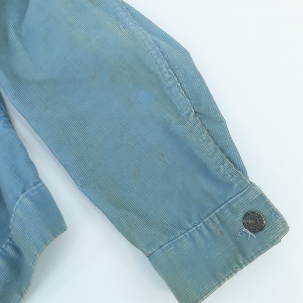 実際に弊社で買取させて頂いたLEVI'S/リーバイス 三角タグ/刻印52/ヴィンテージ/ビンテージ コーデュロイジャケット 40の画像 9枚目