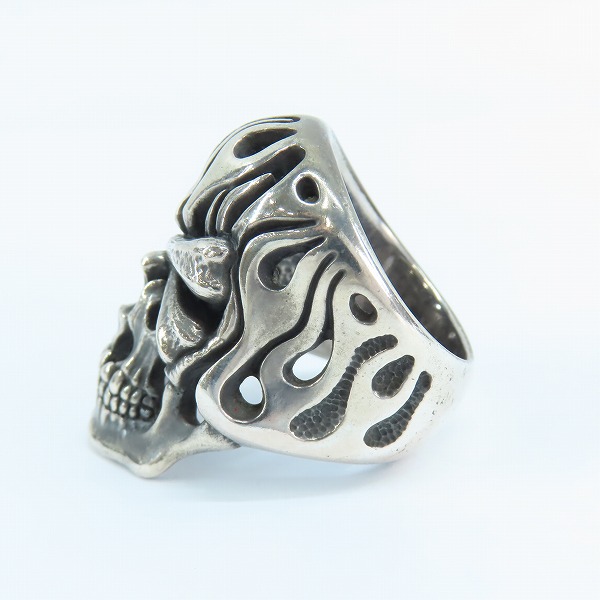 実際に弊社で買取させて頂いたGucho/ガッチョ Pyromaniac パイロマニアック クロスボーン リング/20号-21号の画像 2枚目