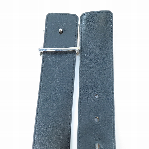 実際に弊社で買取させて頂いたLOUIS VUITTON/ルイヴィトン サンチュール・LVシェイプ リバーシブル ベルト MP265 100/40の画像 2枚目
