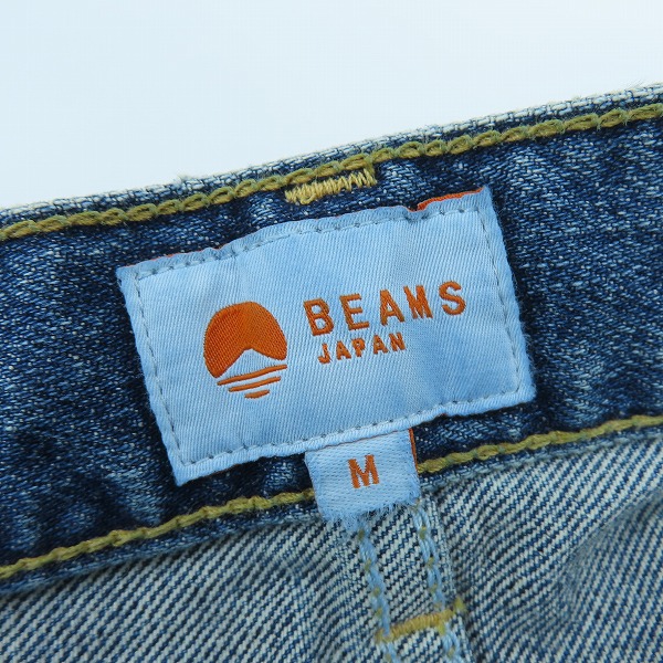 実際に弊社で買取させて頂いた【未使用】BEAMS/ビームス モンスター 5ポケット デニムパンツ/ワイドデニムパンツ 11-21-0794-791/Mの画像 3枚目