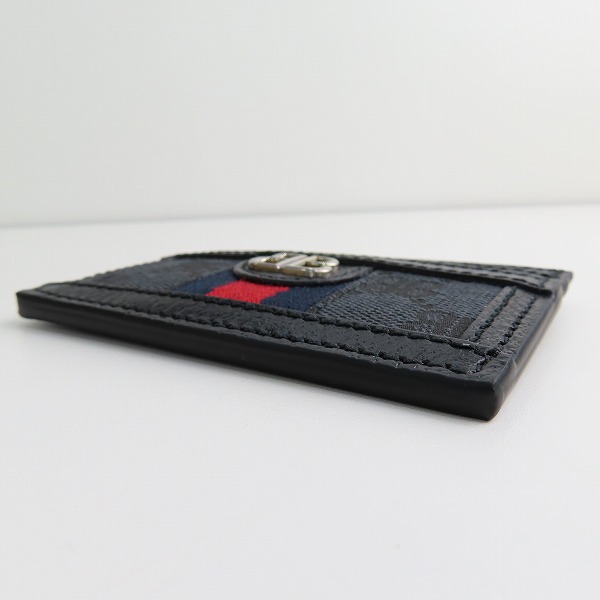 実際に弊社で買取させて頂いたBALENCIAGA×GUCCI/バレンシアガ×グッチ ハッカープロジェクト 総柄 カードケース/名刺入れの画像 2枚目