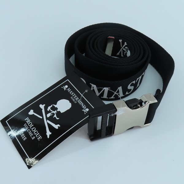実際に弊社で買取させて頂いた【未使用】mastermind WORLD/マスターマインドワールド ガチャベルト MW18P02-BE001-2/0