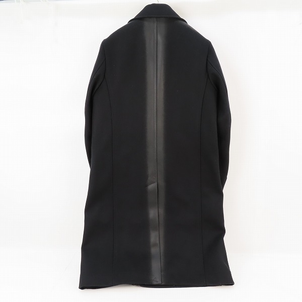 実際に弊社で買取させて頂いたDIESEL/ディーゼル メルトンウール チェスターコート 比翼 ロングコート/46の画像 1枚目