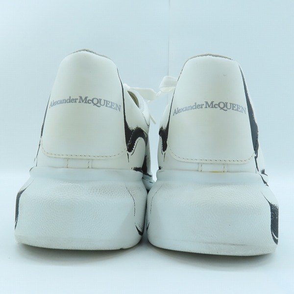 実際に弊社で買取させて頂いたAlexander McQueen/アレキサンダーマックイーン ペイント オーバースニーカー/40の画像 1枚目