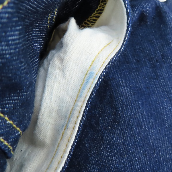 実際に弊社で買取させて頂いたLEVIS/リーバイス LVC/VINTAGE CLOTHING 1933年モデル 501XX デニムパンツ 33501-0049/W33L34の画像 6枚目