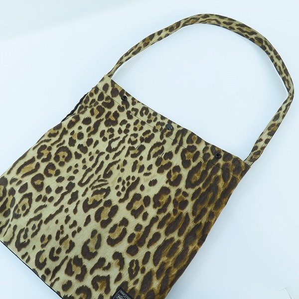 実際に弊社で買取させて頂いたPORTER/ポーター 85周年 レオパード ショルダーバッグの画像 3枚目