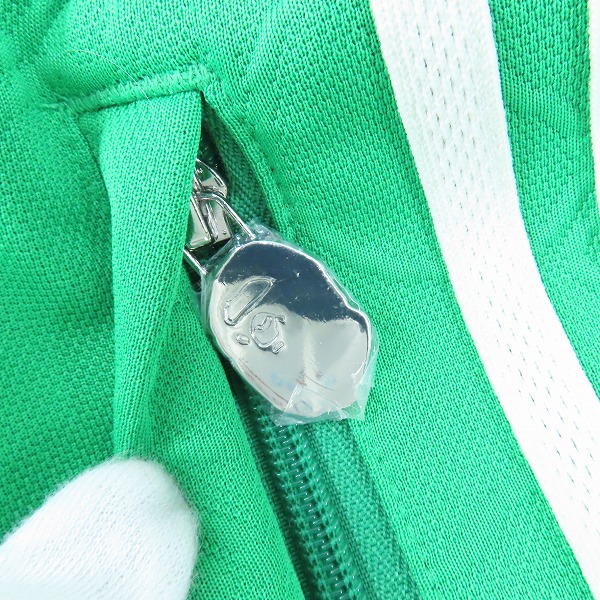 実際に弊社で買取させて頂いたA BATHING APE/アベイシングエイプ LINE CAMO JACQUARD LOOSE FIT SWEATPANTS/ジャガード トラック パンツ/Sの画像 5枚目