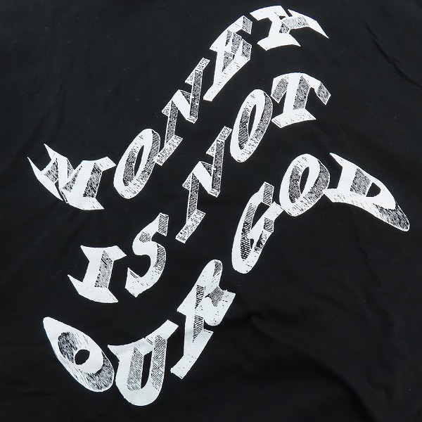 実際に弊社で買取させて頂いたNEIGHBOR HOOD/ネイバーフッド MONEY IS NOT OUR GOD Tシャツ/Lの画像 5枚目