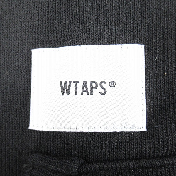 実際に弊社で買取させて頂いたWTAPS/ダブルタップス 24SS SIGN HOODY COTTON TSSC/フーディスウェットシャツ パーカー/241ATDT-CSM02/02の画像 4枚目
