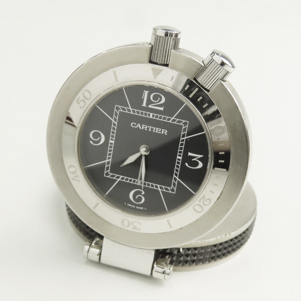 実際に弊社で買取させて頂いたCartier/カルティエ パシャ シータイマー トラベルクロック クオーツ 時計【動作未確認】