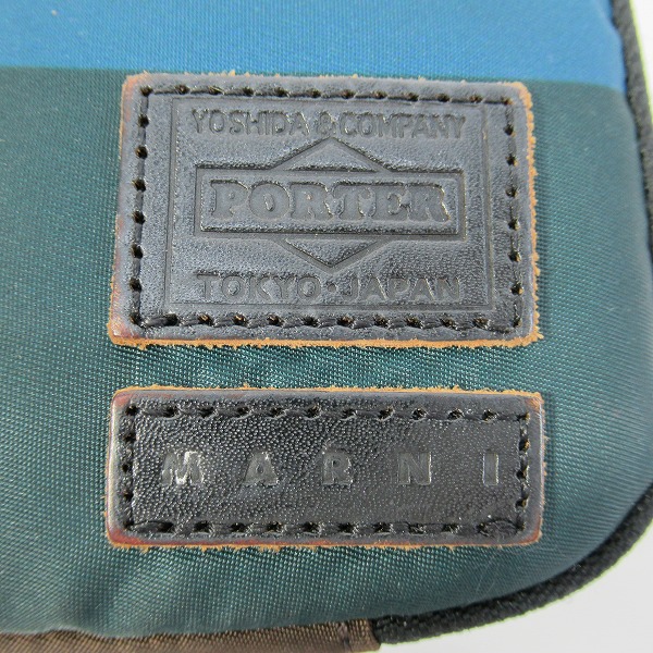 実際に弊社で買取させて頂いたMARNI/マルニ×PORTER/ポーターラウンドジップ ファスナー  財布の画像 3枚目