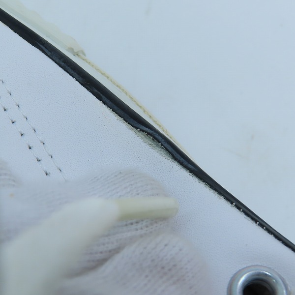 実際に弊社で買取させて頂いた(2)CONVERSE/コンバース LEATHER ALL STAR OX/レザー オールスター ホワイト 11552/26.0の画像 6枚目