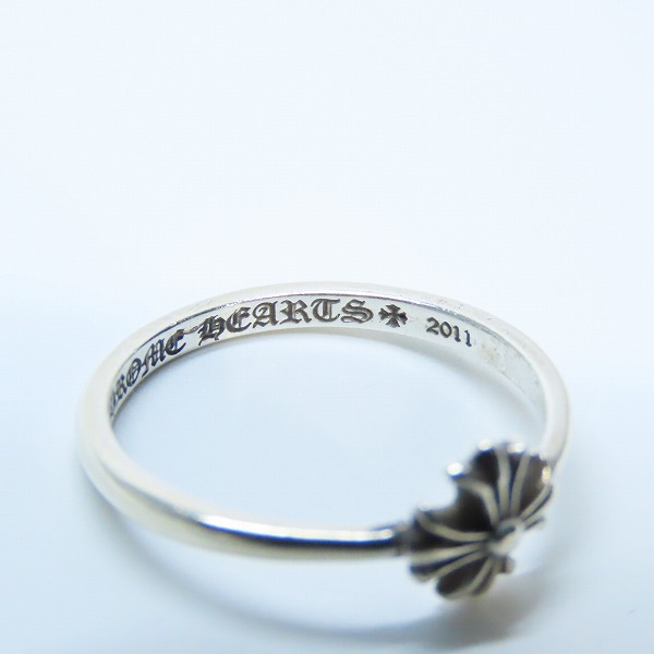 実際に弊社で買取させて頂いたCHROME HEARTS/クロムハーツ バブルガムリング ｗ/CHプラス 12号の画像 7枚目