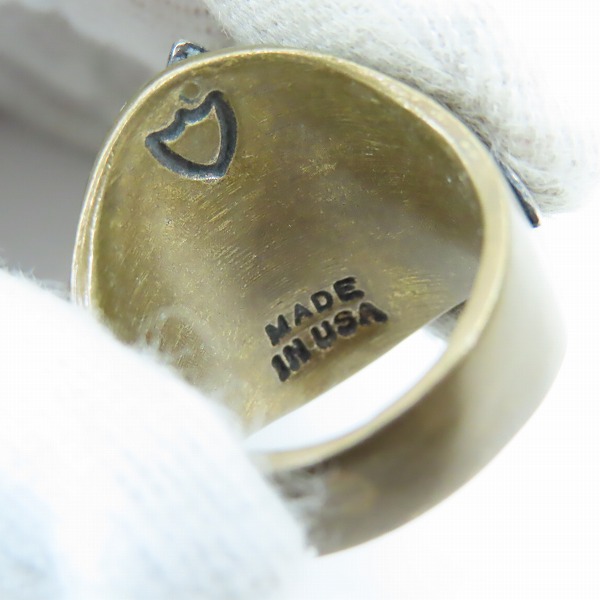 実際に弊社で買取させて頂いたHTC/エイチティーシー インディアンモチーフ リング 17.5号の画像 6枚目