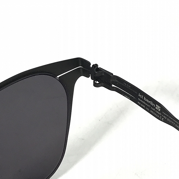 実際に弊社で買取させて頂いたic! berlin/アイシーベルリン Tina H. メガネフレーム アイウェアの画像 4枚目