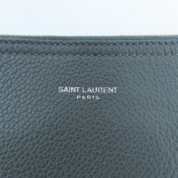 実際に弊社で買取させて頂いたSAINT LAURENT/サンローラン SHOPPING BAG HOLD/ボールド レザー トートバッグ 676657の画像 7枚目