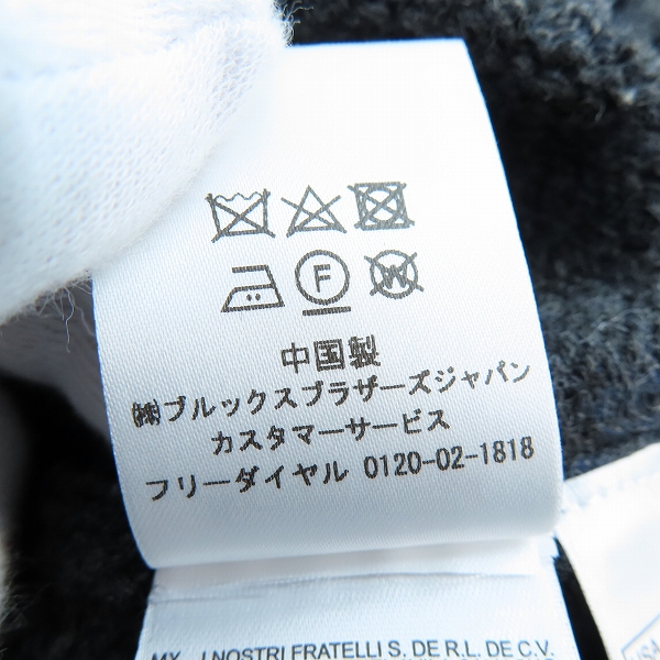 実際に弊社で買取させて頂いた【未使用】Brooks Brothers/ブルックスブラザーズ ウール セーター 100-300-310-314/XLの画像 4枚目