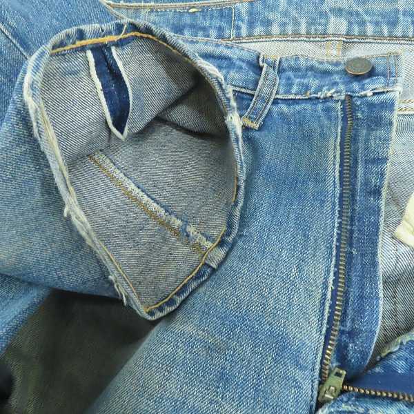 実際に弊社で買取させて頂いた【難有り】LEVI'S/リーバイス 517/刻印15/ジップフライ ヴィンテージ デニムパンツ の画像 4枚目