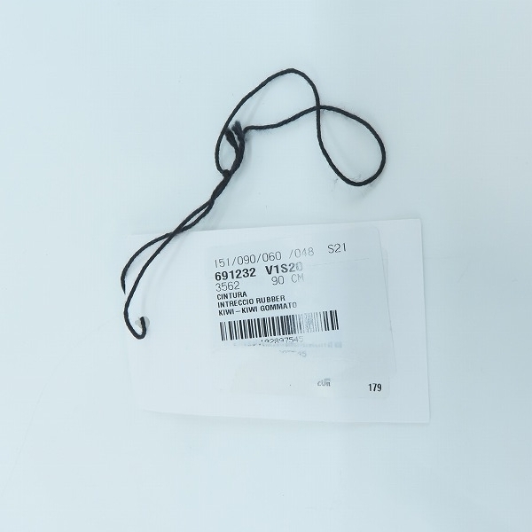 実際に弊社で買取させて頂いたBOTTEGA VENETA/ボッテガヴェネタ イントレチャート ラバーベルト 691232 v1s20の画像 8枚目