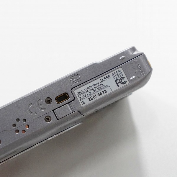 実際に弊社で買取させて頂いたFUJIFILM/富士フィルム FINEPIX JX550 コンパクトデジタルカメラ  動作確認済み 	の画像 6枚目