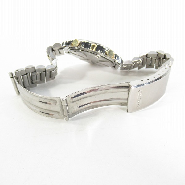 実際に弊社で買取させて頂いたSEIKO/セイコー YACHT TIMER/ヨットタイマー クォーツ メンズ 腕時計 8M37-7000【動作未確認】の画像 3枚目