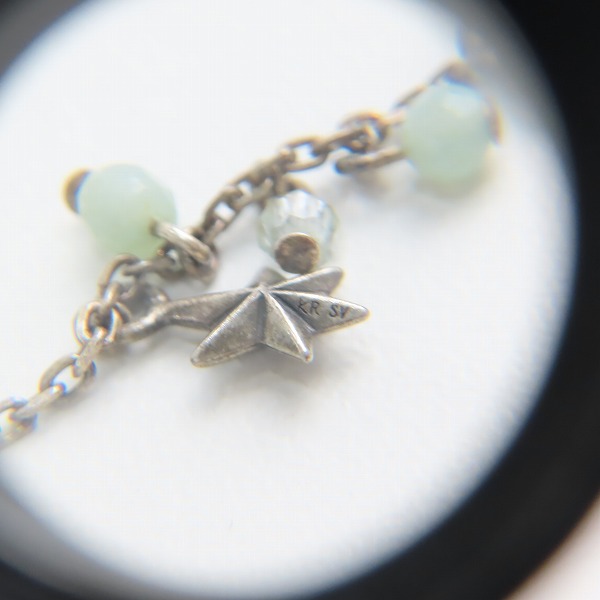 実際に弊社で買取させて頂いた【ギャラ付き】KONRON/コンロン milky way ペンダントトップ 2点セット の画像 5枚目