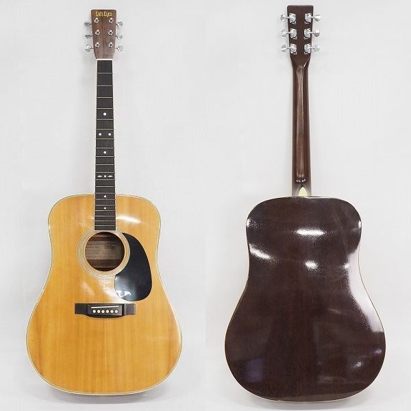 実際に弊社で買取させて頂いた★【弦無し】TOKAI/トーカイ Cat's Eyes CE-200 アコースティックギター/アコギの画像 1枚目