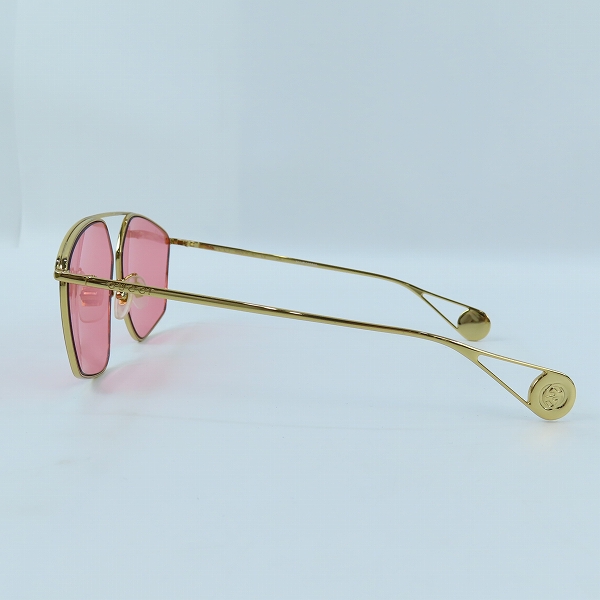 実際に弊社で買取させて頂いたGUCCI/グッチ インターロッキングG サングラス/アイウェア GG0437SA 004の画像 1枚目