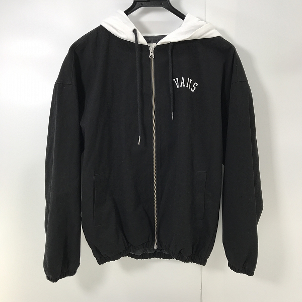 実際に弊社で買取させて頂いたVANS/バンズ ジップアップ フーディー ジャケット VA18FW-GJ04/M