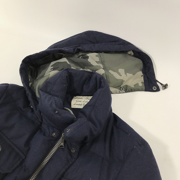 実際に弊社で買取させて頂いたHYDROGEN/ハイドロゲン Alberto Bresci Gold Label  ウール ダウンジャケット/XSの画像 6枚目