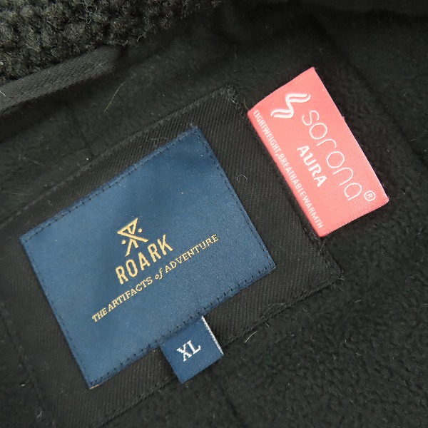 実際に弊社で買取させて頂いたTHE ROARK REVIVAL/ロアークリバイバル NEW AXEMAN JACKET 中綿 ジャケット RJJ951/XLの画像 2枚目