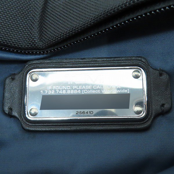 実際に弊社で買取させて頂いたTUMI/トゥミ アリーヴェ T-Pass ケネディ デラックス 2WAY ショルダー/ブリーフケース ブラック 25641Dの画像 6枚目