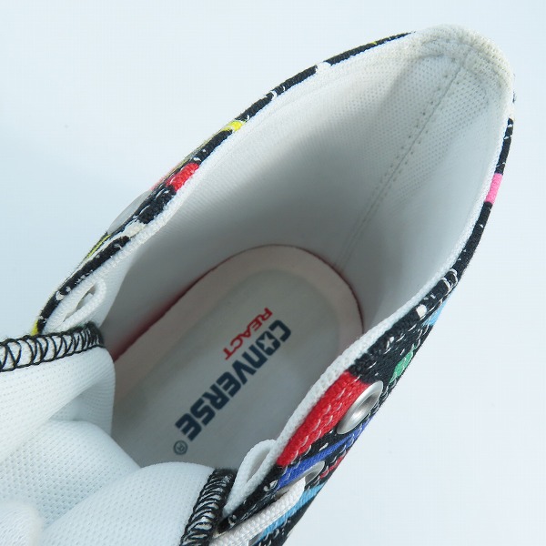 実際に弊社で買取させて頂いたCONVERSE/コンバース ALL STAR 100/オールスター 100 GEOMETRIC HI/ジオメトリック ハイ 1SC086/26.5の画像 4枚目