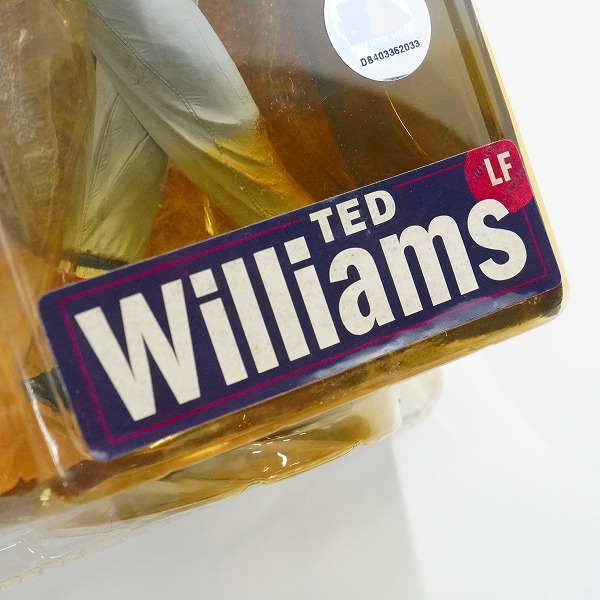 実際に弊社で買取させて頂いた(1)【未開封】MCFARLANE/マクファーレン SPORTSPICKS ボストン・レッドソックス #9 TED Willoams フィギュアの画像 4枚目