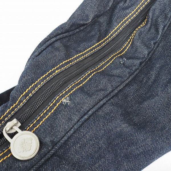 実際に弊社で買取させて頂いたEVISU GOLF/エヴィスゴルフ/エビス デニム 2分割 クラブケースの画像 5枚目