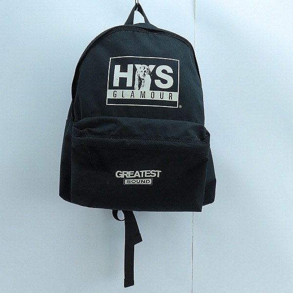 実際に弊社で買取させて頂いたHYSTERIC GLAMOUR/ヒステリックグラマー バックパック/リュックサック ブラック