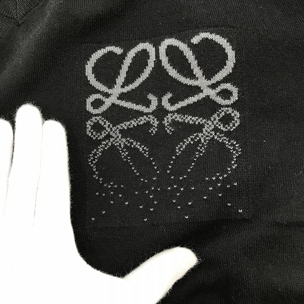実際に弊社で買取させて頂いた【未使用】LOEWE/ロエベ 24FW Anagram Sweater アナグラム セーター H526Y14KIS XSの画像 6枚目