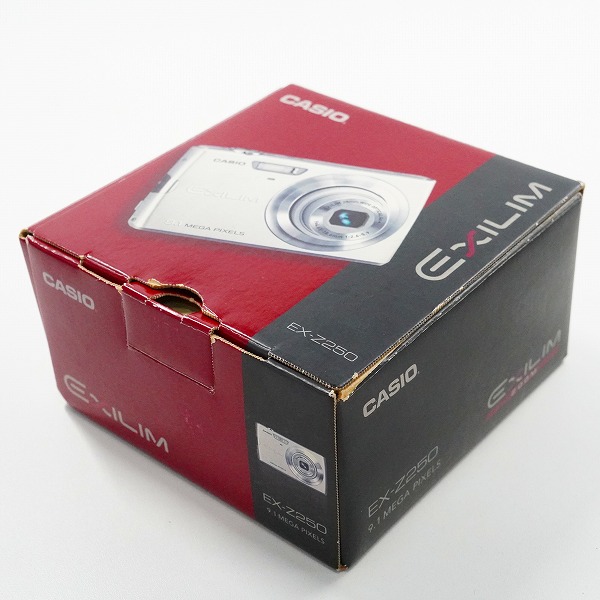 実際に弊社で買取させて頂いたCASIO/カシオ EX-Z250 EXILIM エクシリム コンパクトデジタルカメラ 簡易動作確認済みの画像 9枚目