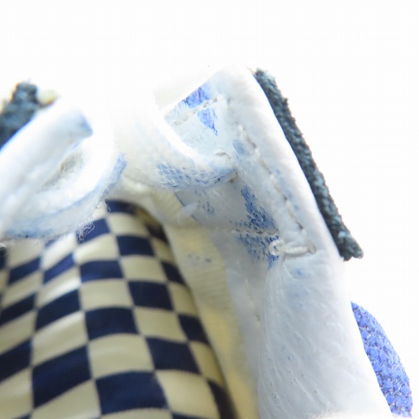 実際に弊社で買取させて頂いたVANS バンズ OFF THE WALL/オフ ザ ウォール ブロックチェック ローカットスニーカー T375/8の画像 6枚目