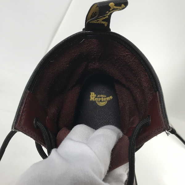 実際に弊社で買取させて頂いたDr.Martens/ドクターマーチン 1460 8EYE/8ホール レザー ブーツ/UK7の画像 4枚目