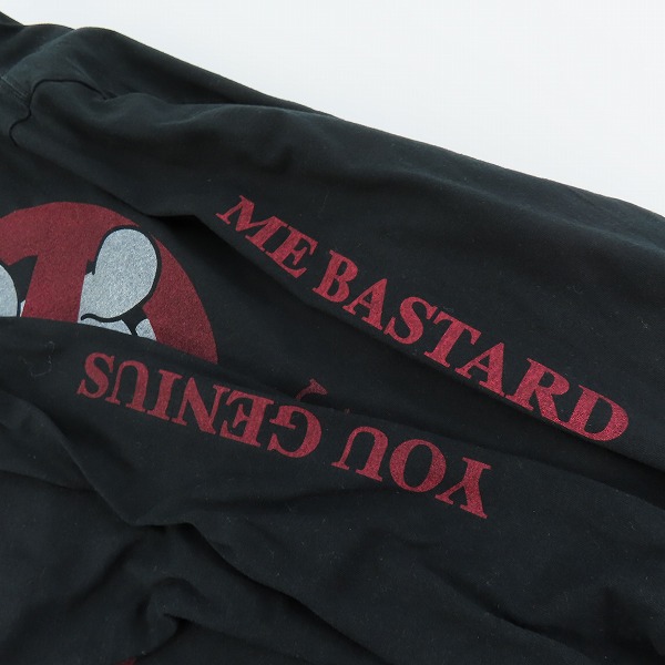 実際に弊社で買取させて頂いたHYSTERIC GLAMOUR/ヒステリックグラマー BEAR BUSTERS プリント ビッグTシャツ 01181CL01 Fの画像 8枚目